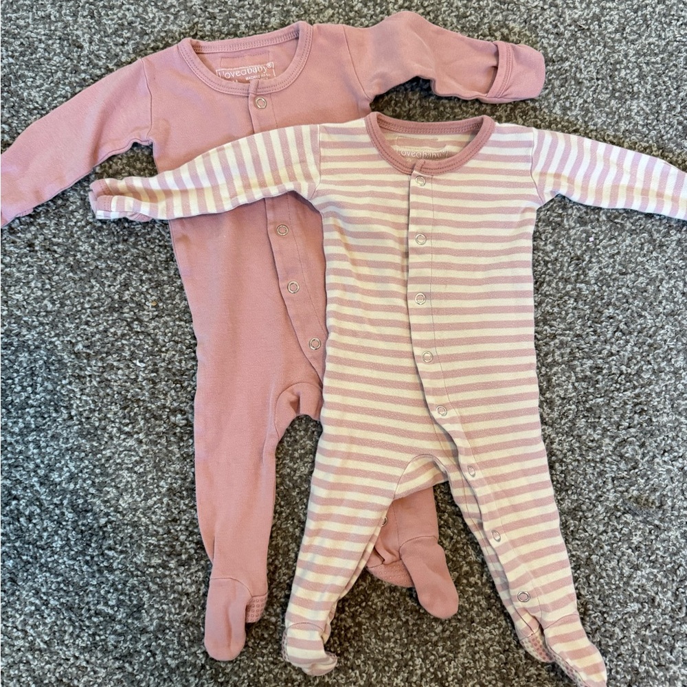 Lovedbaby Organic Snap Footies